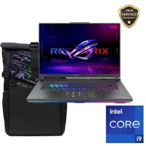 Asus ROG Strix G614JIR-N3009W Gaming Laptop 16-inch 165Hz Intel Ci9-14900HX 16GB RAM 1TB SSD RTX 4070 8GB Win11+ ROG BackPack - 90NR0IG5-M00180