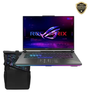 Asus ROG Strix G16 G614FR-G4032W, Gaming Laptop, AMD R9 9955HX, 32GB RAM, 1TB SSD, 16” 2.5K 240Hz, RTX 5070Ti 12GB, Win11, Volt Green, 90NR0NK8-M008B0