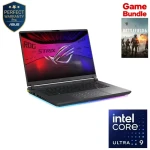 Asus ROG Strix G16 G615LW-RV132W Gaming Laptop, Intel Core Ultra 9 275HX, 32GB RAM, 1TB SSD, RTX 5080 16GB, 16” FHD+, 165Hz + Bag - 90NR0LG1-M00980
