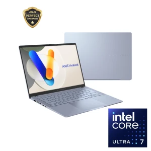 ASUS Vivobook S 14 OLED S5406SA-PP017W Laptop, Intel Core Ultra 7 256V, 16GB RAM, 1TB SSD, Intel Graphics, 14.0” 3K OLED 120Hz, Win11, 90NB15R2-M00CH0