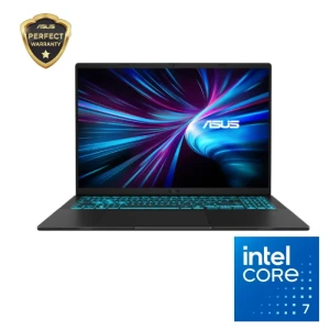 ASUS V16 V3607VJ-RP007W Laptop, Intel Core 7 240H, 16GB RAM, 512GB SSD, RTX 3050 6GB, 16-inch WUXGA 144Hz, Win11, Black - 90NB15V1-M007B0