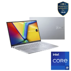 ASUS Vivobook 15 OLED X1505VA-L1019W Laptop, Intel Ci9 13900H, 16GB RAM 1TB SSD, 15.6-inch FHD, Intel Iris Xᵉ Graphics Win11, Silver - 90NB10P2-M00WT0