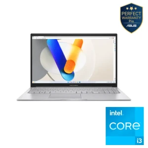 ASUS Vivobook 15 X1504VA-NJ083W Laptop, Intel Ci3-1315U, 8GB RAM, 256GB SSD, 15.6” FHD 60Hz, Intel® UHD Graphics Win11, Cool Silver - 90NB10J2-M030S0