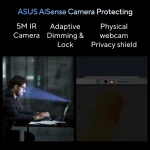 Asus Vivobook Pro 15 OLED N6506CU-MA014W Laptop, Intel Core Ultra 9 285H, 24GB RAM, 2TB SSD, RTX 4050 6GB, 15.6” OLED 120Hz, Win11, 90NB15E3-M00380