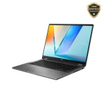 لابتوب أسوس فيفوبوك S14 فليب TP3407SA-QL039W، إنتل كور ألترا 7 256V، رام 16 جيجا، 512 جيجا SSD، شاشة 14 بوصة WUXGA لمس + قلم، رسومات إنتل، Win11 رمادي
