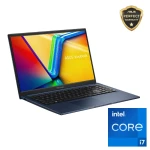 ASUS Vivobook 15 X1504VA-NJ1007 Laptop, Intel Ci7-1355U, 16GB RAM, 512GB SSD, 15.6” FHD 60Hz , Intel Iris Xᵉ Graphics, Quiet Blue - 90NB10J1-M01LV0