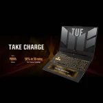 ASUS TUF F15 FX507VV-LP156W Gaming Laptop 15.6 Inch FHD 144Hz Intel Ci7-13620H 16GB RAM 1TB SSD RTX 4060 8GB Win11 Gray, 90NR0BV8-M009Y0