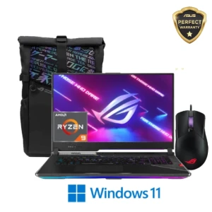 ASUS ROG Strix Scar 17  G733PY-LL009W Gaming Laptop 17.3 Inch WQHD 240Hz AMD R9-7945HX 32G 2TB SSD RTX 4090 16G WIN 11 Black + ROG Backpack and Mouse