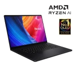 Asus ProArt P16 H7606WI-ME058W Laptop AMD Ryzen  AI 9 HX 370, 64GB RAM, 2TB SSD RTX 4070 8GB 16-inch 4K OLED Touch Win11 Nano Black - 90NB1421-M00830