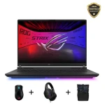 Asus ROG Strix Scar 18 G835LX-AI464W Gaming Laptop, Intel Core Ultra 9 275HX, 64GB RAM, 4TB SSD, RTX 5090 24GB, 18” 2.5K, 240Hz, Win11 90NR0LF1-M007D0