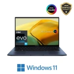 ASUS Zenbook 14 OLED UX3402ZA-OLED005W Laptop 14-inch 2.8K OLED Intel Ci5-1240P 8GB RAM 512GB SSD Intel Iris Xe Win11 Sleeve 90NB0WC1-M00850 Blue