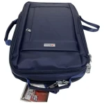 NUOXIYA 5818 Laptop Case bag with handle Dark Blue