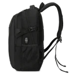 RAHALA 2300 Casual Waterproof Backpack USB Port - Black