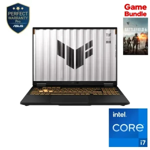 ASUS TUF Gaming F16 FX608JHR-RV057W Gaming Laptop, Intel Ci7 14650HX, 16GB RAM 512GB SSD, RTX 5050 8GB, 16” WUXGA 165Hz, Win11, Gray - 90NR0NA1-M002U0