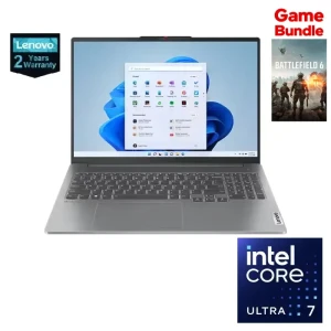 Lenovo IdeaPad Pro 5 16IMH9 Laptop, Intel Core Ultra 7 155H, 16GB RAM, 512GB SSD, RTX 3050 6GB, 16-inch 2K OLED 120Hz, Win11, Grey - 83D40031ED