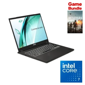 MSI Commercial 14 H-A2RMG Laptop, Intel Core 7 240H, 16GB RAM, 1TB SSD, Intel Iris Xᵉ Graphics, 14-inch FHD, Win11, Solid Gray - 9S7-14L111-401