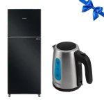 TORNADO Refrigerator 386L RF-480T-BK + TORNADO Stainless Steel Kettle 1.5L 2200W TKS-2215