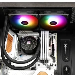 مبرد وحدة المعالجة المركزية السائل Thermalright Aqua Elite 240 Black AIO مقاس 240 مم
