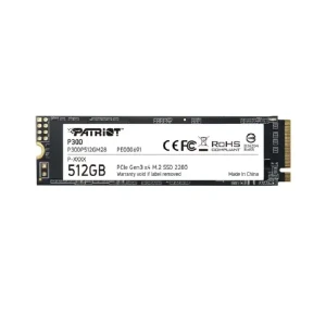 Patriot 512GB P300 m.2 PCIe Internal SSD Memory - PE000691