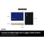 Samsung T7 Shield External Solid State Drive portable SSD, 1TB, 2.5 Inch, Black- ‎MU-PE1T0S