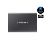 Samsung T7 portable SSD 500GB - USB 3.2 external solid state drive, Gray - MU-PC500T