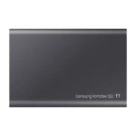 Samsung T7 portable SSD 500GB - USB 3.2 external solid state drive, Gray - MU-PC500T