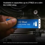 هارد SSD داخلي ويسترن ديجيتال بلو SN580، 500 جيجا، M.2 2280، PCIe 4.0 - WDS500G3B0E