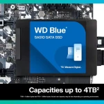 Western Digital WD Blue SA510 Internal Solid State Drive, 500 GB SSD, 2.5 Inch SATA - ‎WDS500G3B0A