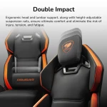 COUGAR Hotrod Comfortable Gaming Chair Orange and Black