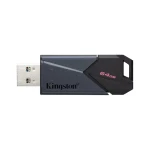 KingSton Data Traveler Exodia Onyx USB Flash Drive, 64GB, Grey and Black - DTXON-64GB