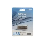 EVO DTX Flash Memory, 32GB, USB 2.0, Metal Body, Silver, SGK-USB-S20-2032