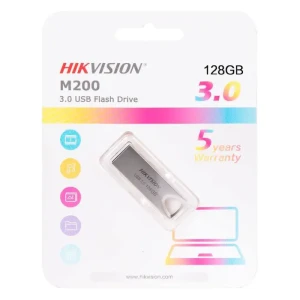 Hikvision M200 128GB USB 2.0 USB Flash Drive - Metal Silver