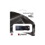 كينجستون فلاشة USB Data Traveler Exodia Onyx بسعة 128 جيجابايت، باللون الرمادي والأسود -  DTXON-128GB