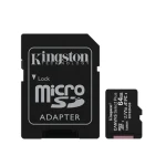 Kingston 64GB micSDXC Select Plus Memory Card + SD Adaptor, SDCS2/64GB  black