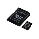 Kingston 64GB micSDXC Select Plus Memory Card + SD Adaptor, SDCS2/64GB  black