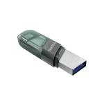 SanDisk 64GB iXpand USB Flash Drive Flip  SDIX90N-064G-GN6NN - Sea Green