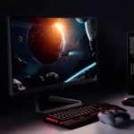 شاشة ألعاب بينكيو موبيوز EX2710S مقاس 27 بوصة، تقنية  IPS ، 165 هرتز، FHD، مكبرات صوت 5 وات، 1 مللي ثانية، 2 HDMI، 1 DP، ضمان 3 سنوات