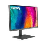 شاشة بنكيو Designer دقة 4 كيه PD2706U مقاس 27 بوصة IPS LED، 60 هرتز UHD 100% sRG، HDR400، شاحن USB C، منفذ HDMI واحد، منفذ DP واحد، 3 منافذ USB 3.2