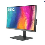 شاشة بنكيو Designer دقة 4 كيه PD2706U مقاس 27 بوصة IPS LED، 60 هرتز UHD 100% sRG، HDR400، شاحن USB C، منفذ HDMI واحد، منفذ DP واحد، 3 منافذ USB 3.2