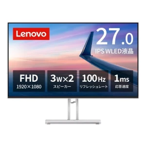 Computer Monitor Lenovo L27i-4A 27-inch IPS FHD 100Hz