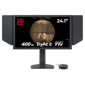 BenQ ZOWIE XL2566X+ eSports Gaming Monitor, 24 inch, 400 Hz, Fast TN, DyAc 2,  XL Setting to Share, 1080p, 3 Years Warranty