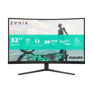 Philips Evnia 32 inch (QHD) Fast VA Curved Gaming Monitor 1440p, 180Hz, 1ms - 32M2C3500L