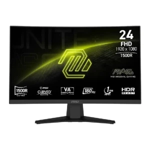 Curved Gaming Monitor MSI MAG 244C 24”Inch FHD 180Hz