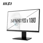 Computer Monitor MSI PRO MP223 E2 22"Inch 1ms FHD 100Hz EyesErgo - Black