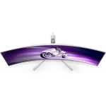 PHILIPS Evnia 49 Inch DQHD OLED Curved Gaming Monitor, 144 Hz, 0.03ms, White - 49M2C8900L