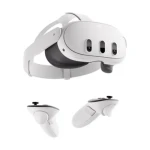 Meta Quest 3 Virtual Reality Headset 128 GB, 8GB RAM with 2 Controllers - White