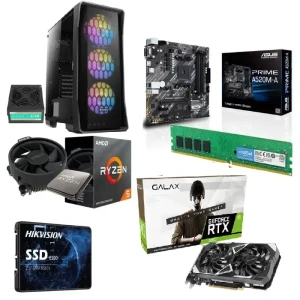 Bundle Gaming PC AMD R5 4500 RTX 3050