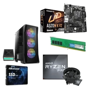 تجميعة كمبيوتر جيمنج  AMD R5 PRO 3350G, ماذربورد  GIGABYTE A520M K V2