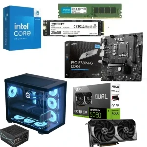 تجميعة كمبيوتر جيمنج انتل Ci5-14400F RTX 5060