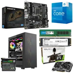 Bundle Gaming PC Intel i5-13400F RTX 3050 256GB SSD